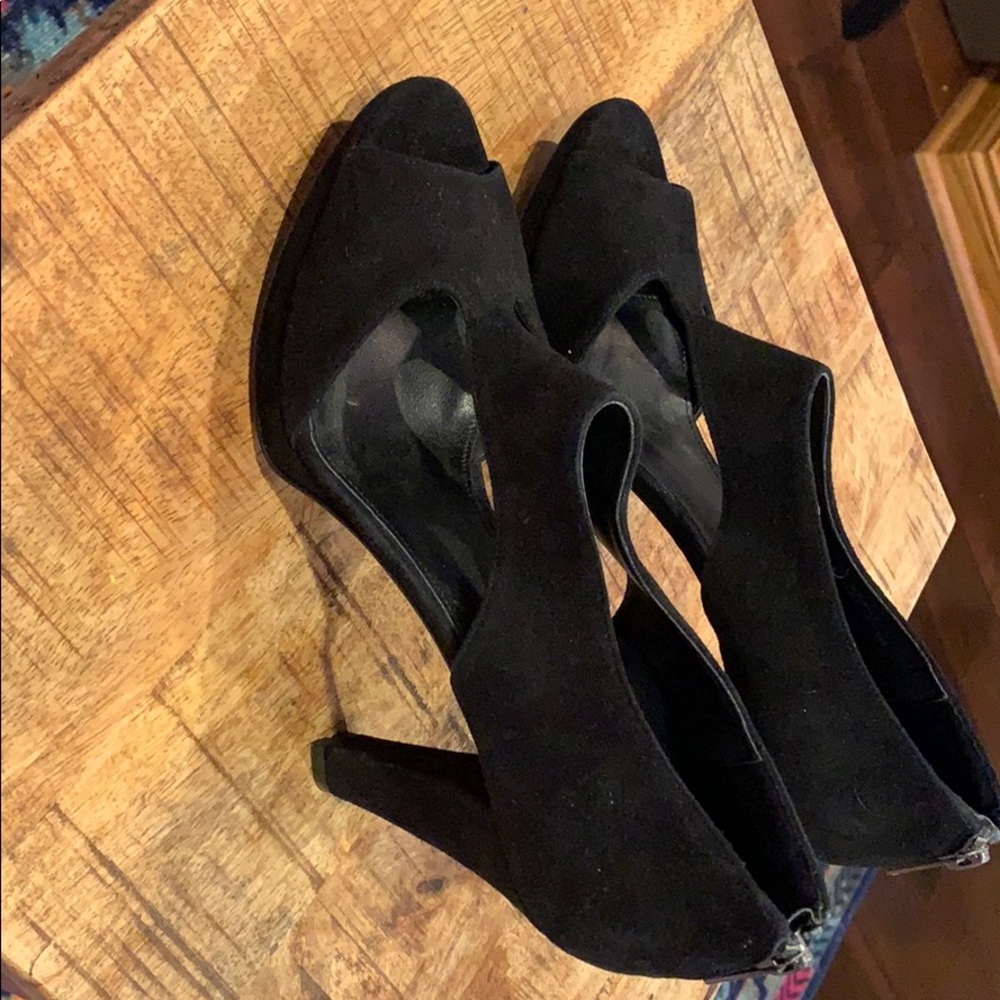 J Crew Black Alicia Suede Pump